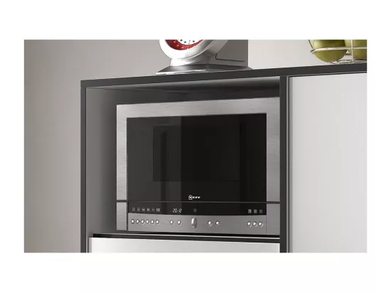 Armoire de cuisine TRUDI – Blanc et gris – Rangement fonctionnel et design – 90 cm