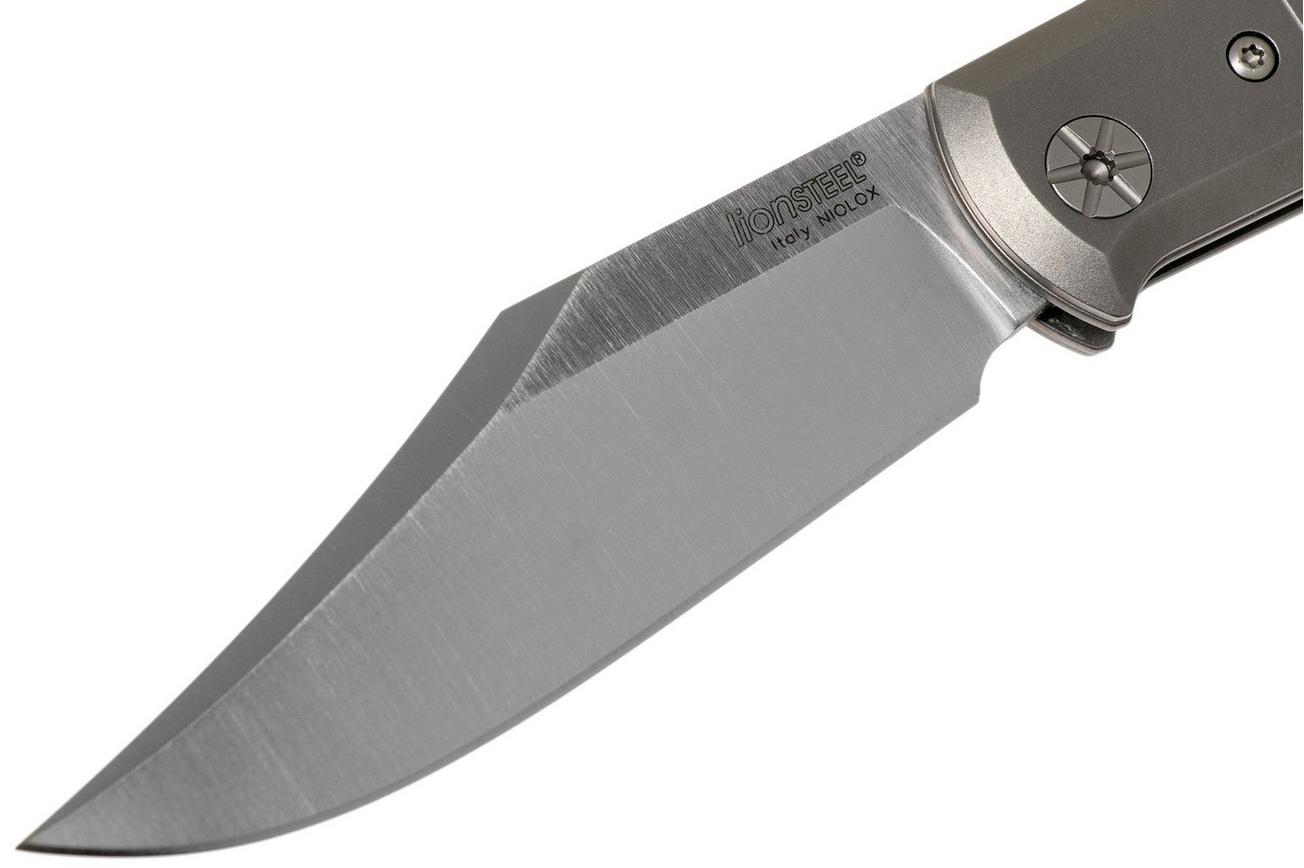 LionSteel Gitano Green Canvas Micarta GT01 CVG zakmes, Gudy van Poppel design
