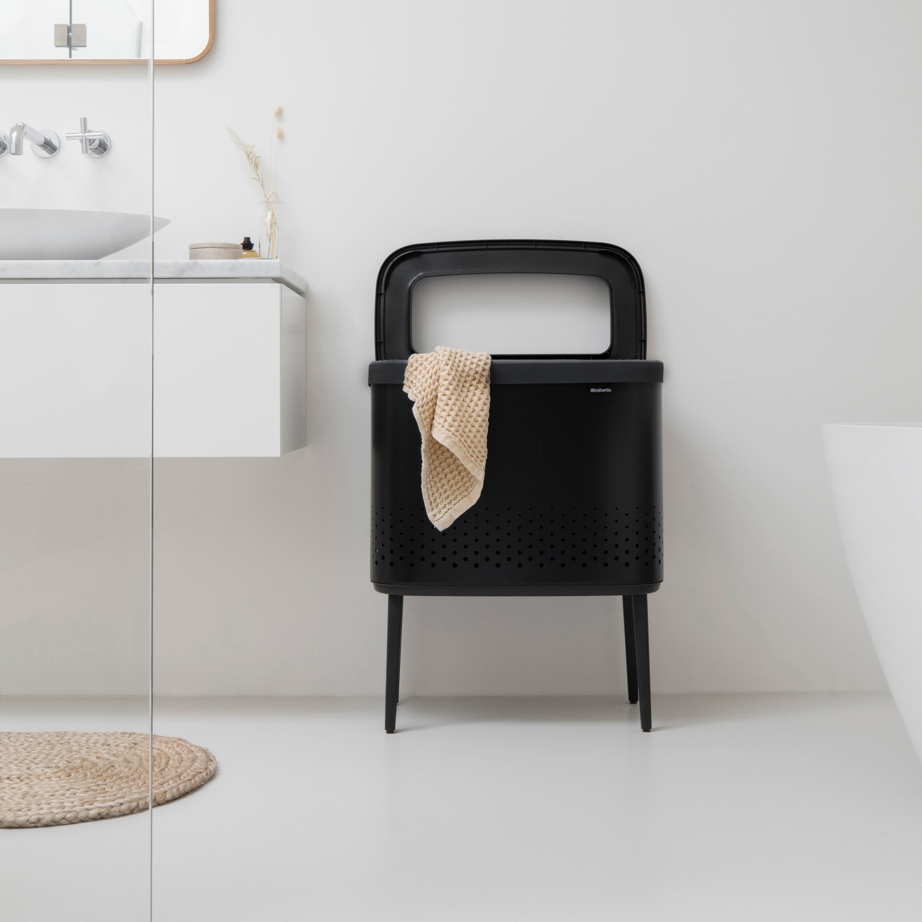 Brabantia Bo Wasbox 60 L - Mat Black