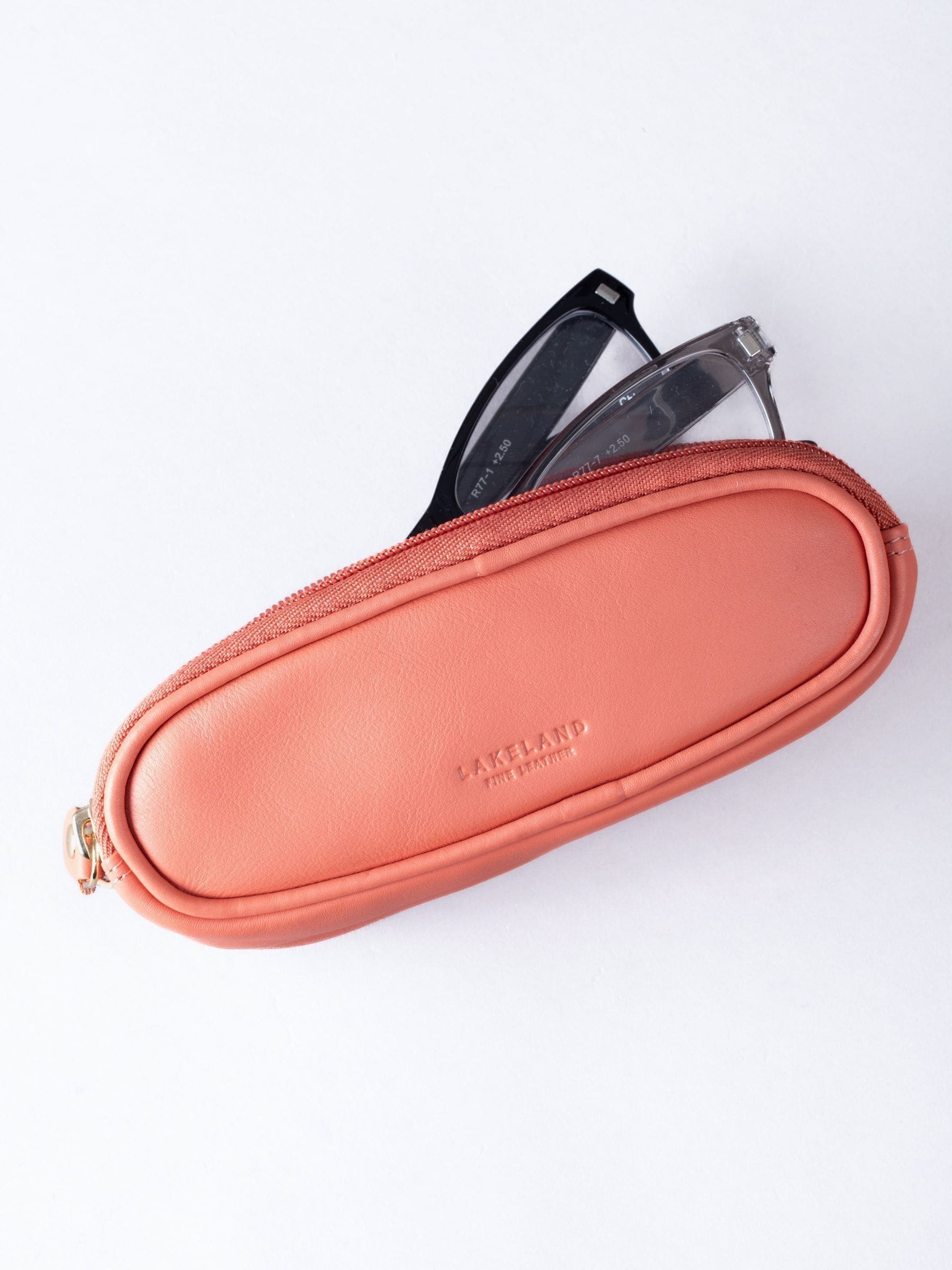 Oranje - Lakeland Leather Glasses Case