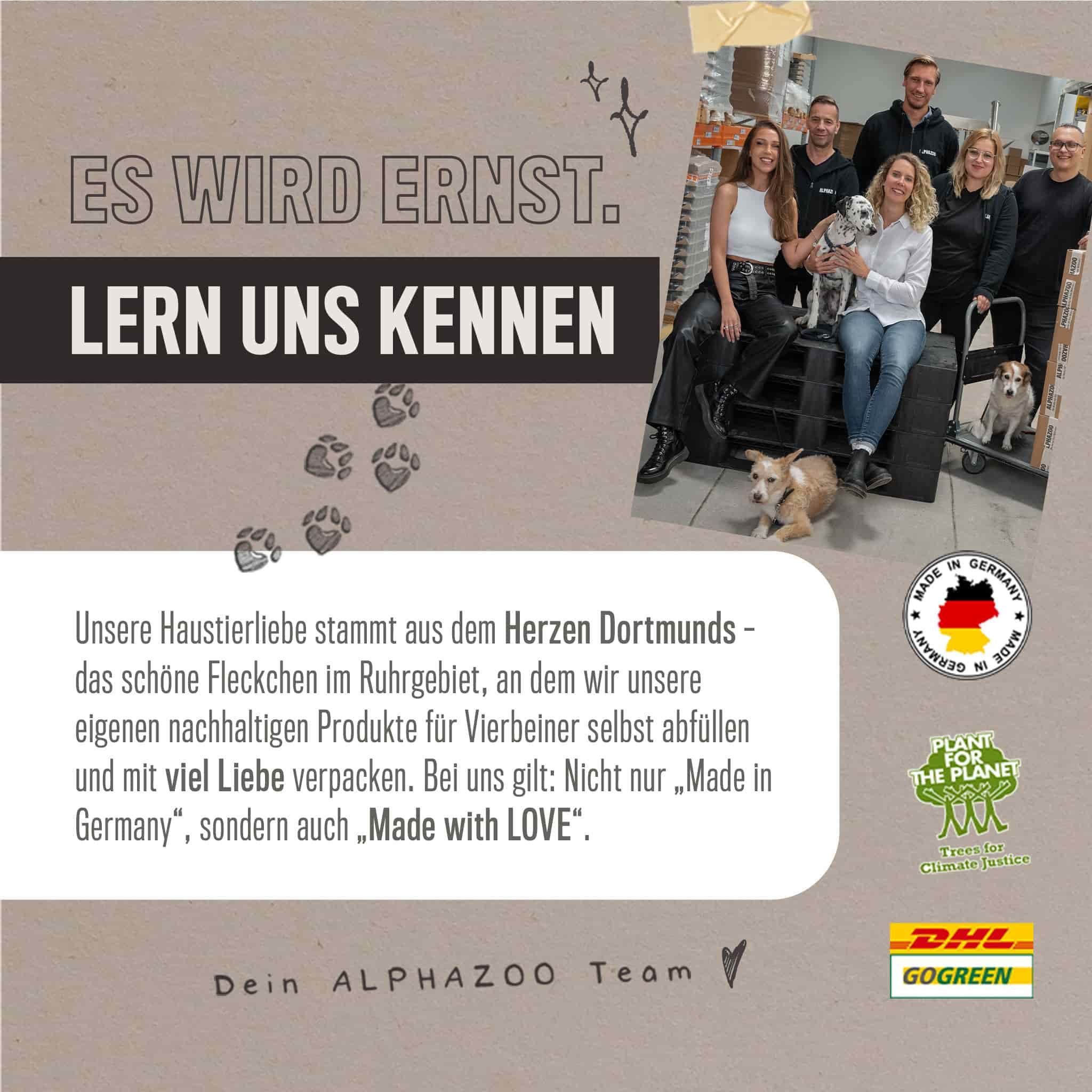 ALPHAZOO Seelenruhe Futteröl für Hunde und Katzen