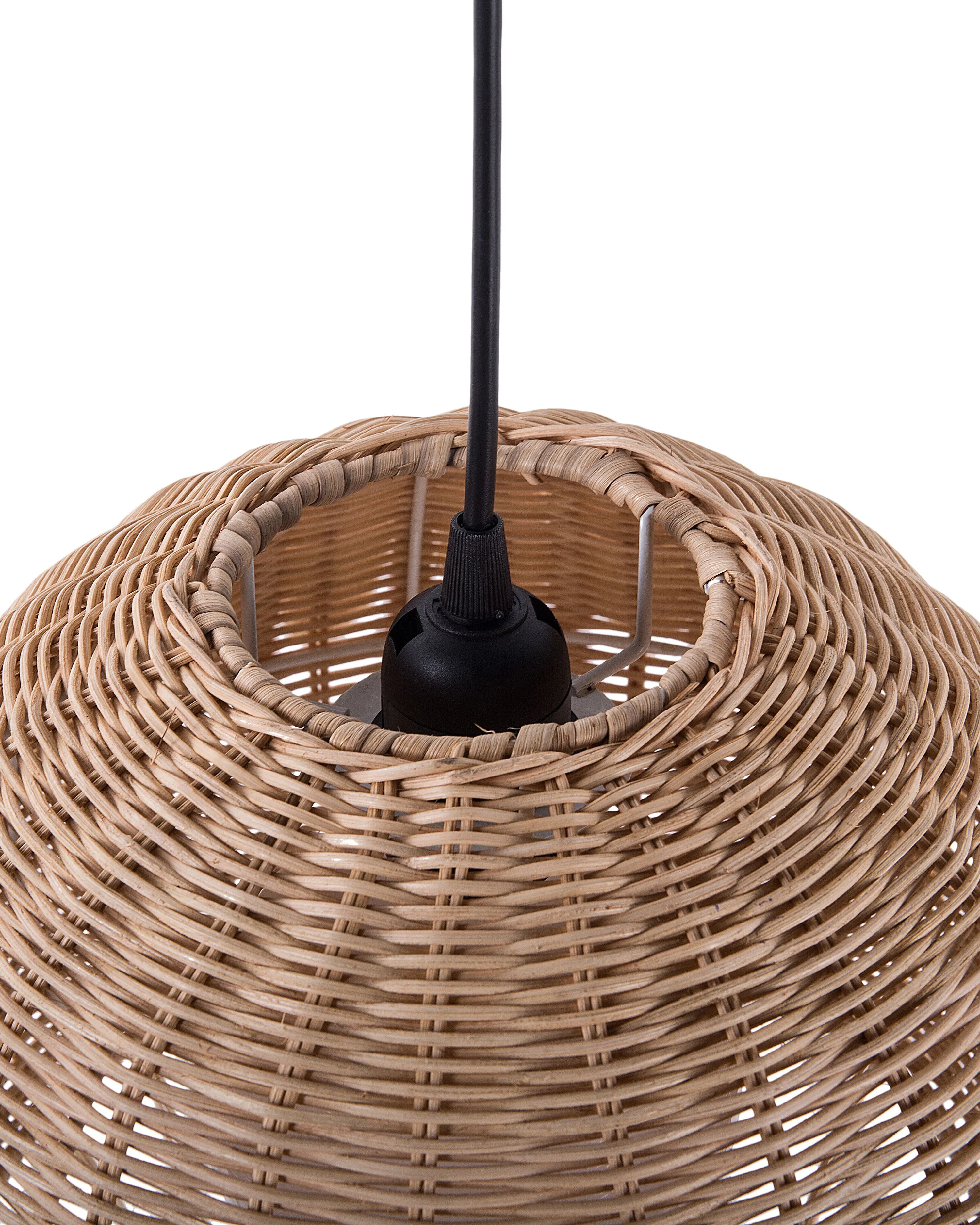 Hanglamp DRINO Rotan Lichtbruin