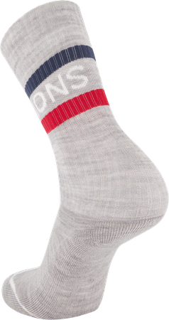 SIGNATURE MERINO CREW Bikesocken  college grey  S (35-38)