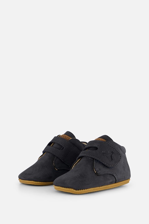Shoesme Velcro Babyschoenen blauw Leer