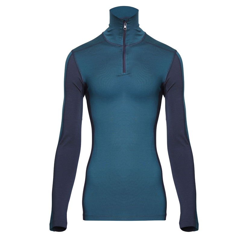 Asivik Explorer Merinould Zip Neck, dame - Spejder Sport