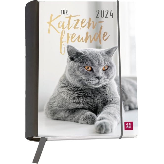 Taschenkalender - Für Katzenfreunde - 2024