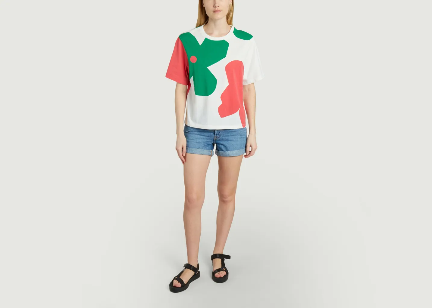 Butterfly Super Big Lucia T-Shirt Thinking Mu