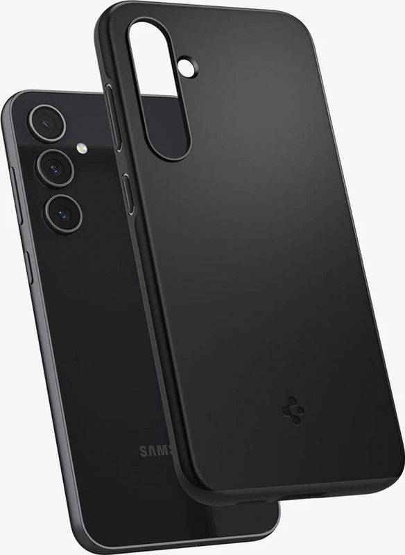 Spigen - Thin Fit - Hoesje - Zwart - Polycarbonaat