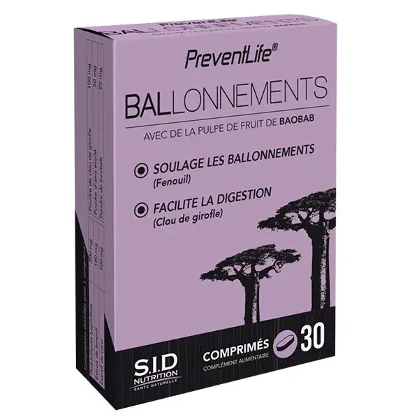 SID NUTRITION PREVENTLIFE INCHAÇO 30 COMPRIMIDOS