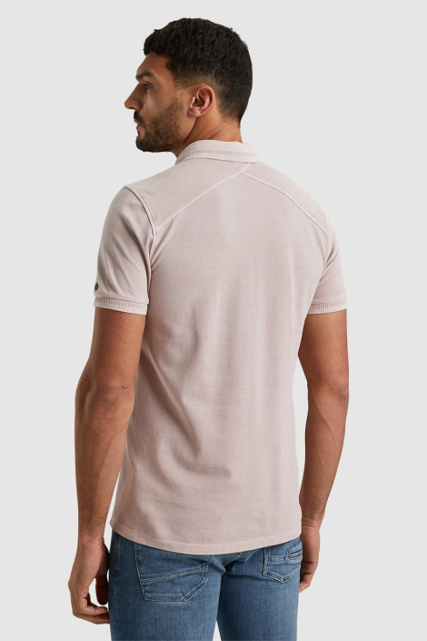 Cast Iron roze heren polo