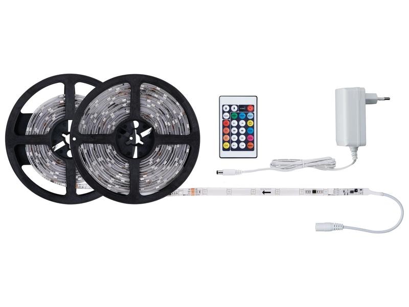 Paulmann LED-Stripe SimpLED Motion RGB, 7.5 m Set Beschichteter Light-Strip mit einzeln steuerbaren LEDs