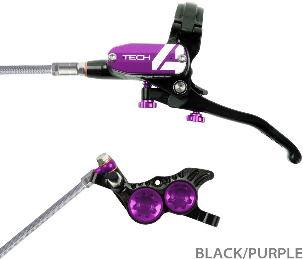 Hope Tech 4 V4 Stahlflex Scheibenbremse - Hebel links kaufen | Bike-Discount