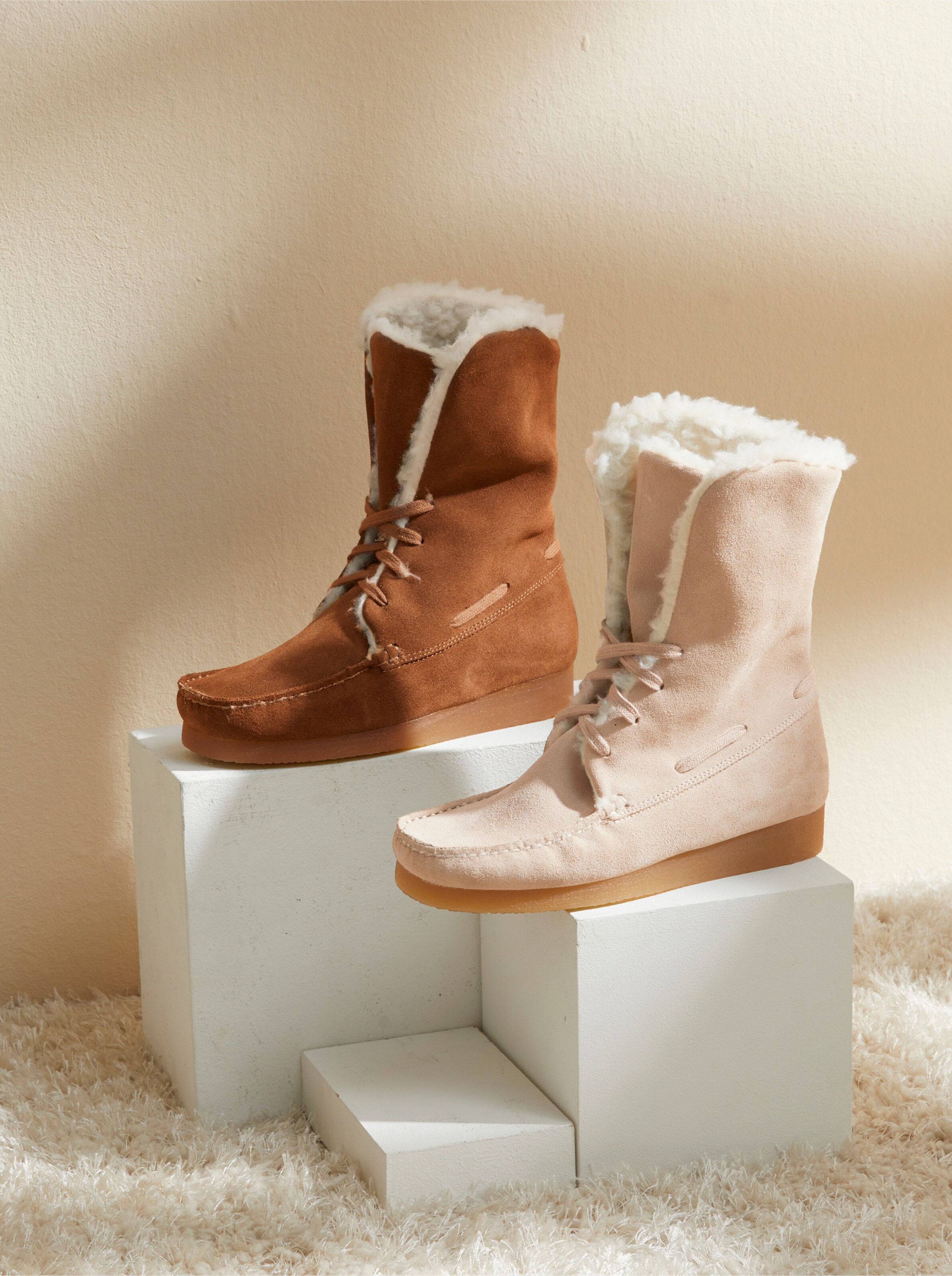 heine Stiefelette in taupe