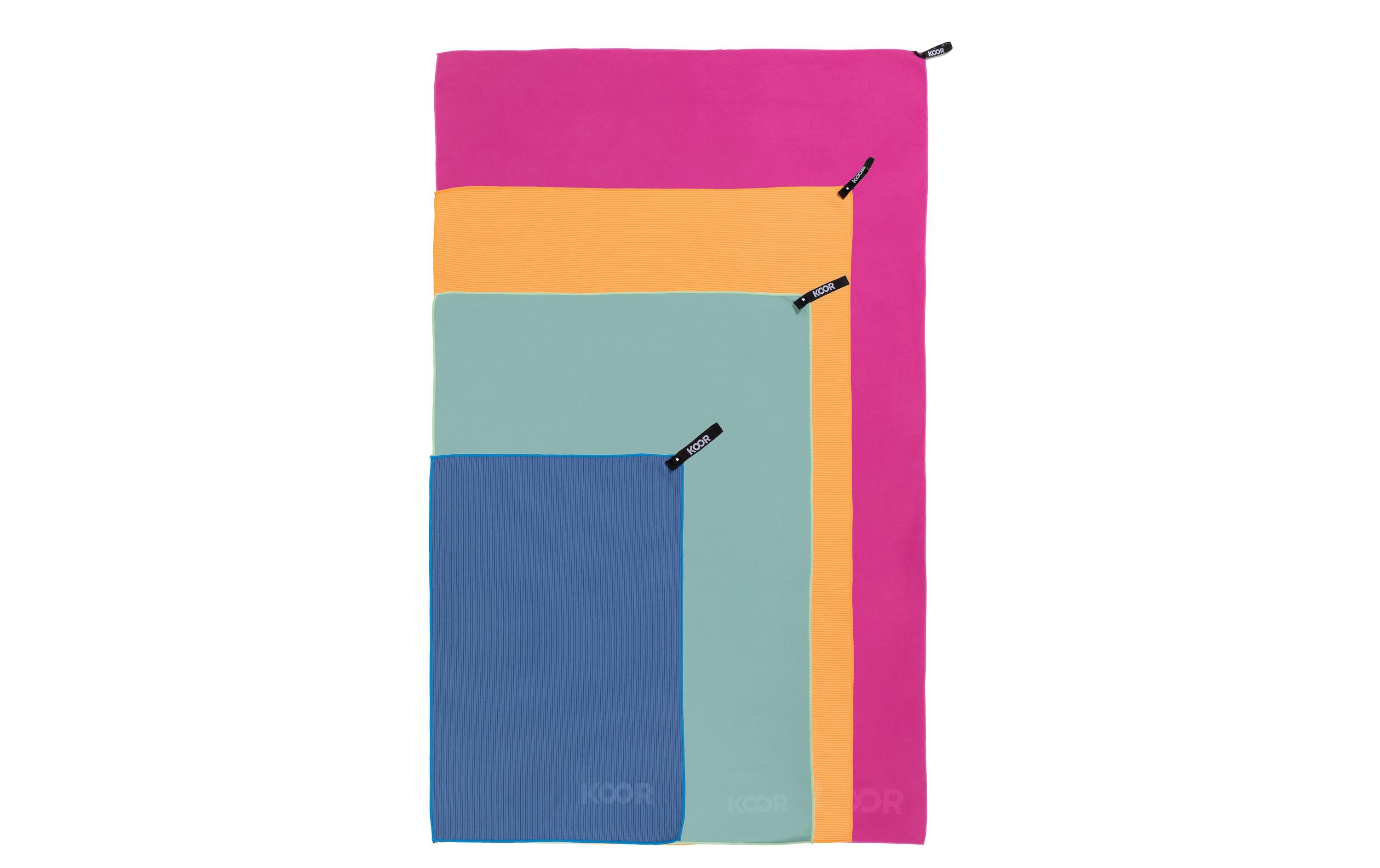Handtuch Silva Magenta M 65 x 90 cmOutdoor-Badetuch mit Silber-Ionen Veredelung