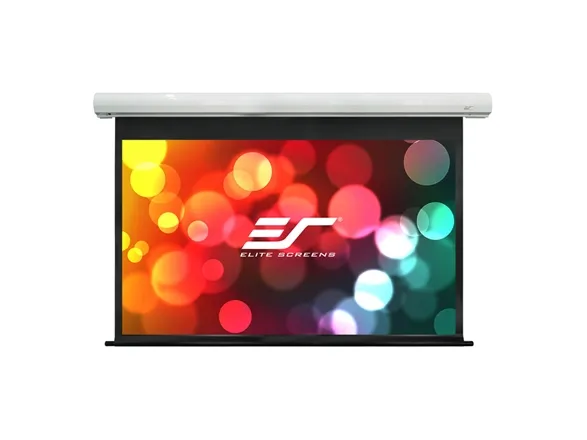Elite Screens Saker Series - Projektionsskærm - loftsmonterbar, vægmonterbar - motoriseret - 110 V - 120