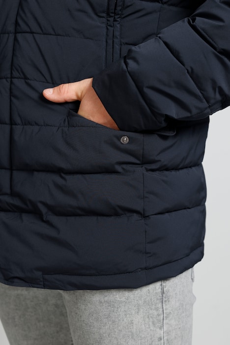 Boston Park Steppjacke, Stehkragen, Zipper, bis 74
