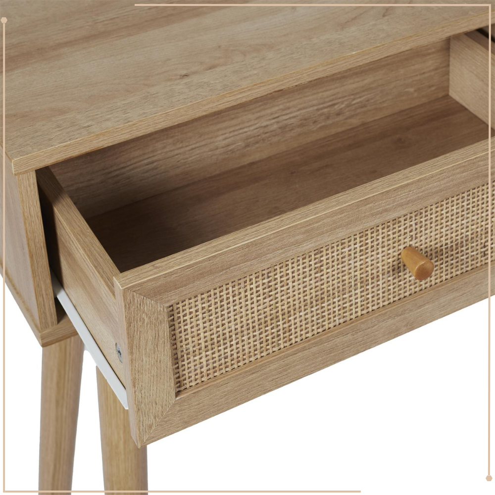 MISOU Bali Sidetable Kaptafel Make up tafel Consoletafel Haltafel W...