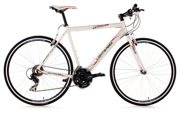 Vélo route alu 28'' KS Cycling Lightspeed blanc