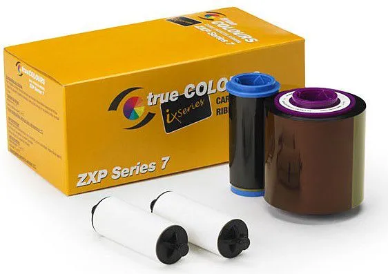 Zebra TrueColours ix Series YMCKOK - YMCKOK - kassette til print-bånd - for ZXP Series 7
