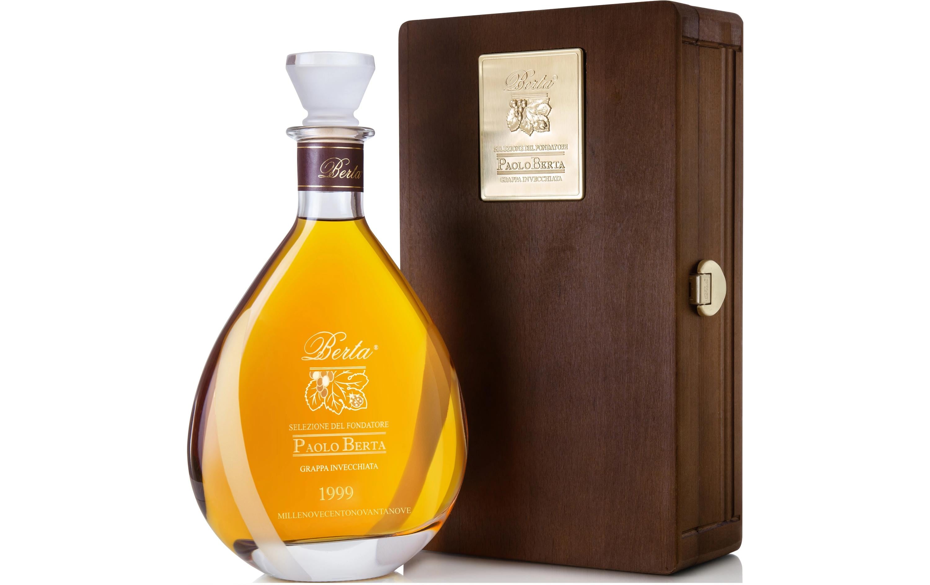 Paolo Berta Selezione del Fondatore 0.7 l<br>Würziger Berta Grappa aus Italien