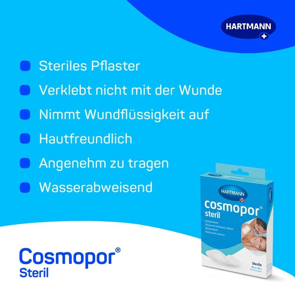 Cosmopor® Steril 8x10 cm