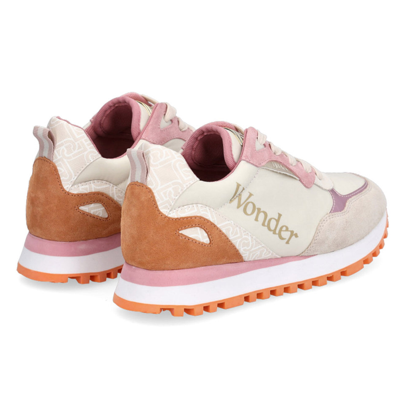 Liu-Jo Sneakers Félicie beige/orange/rose