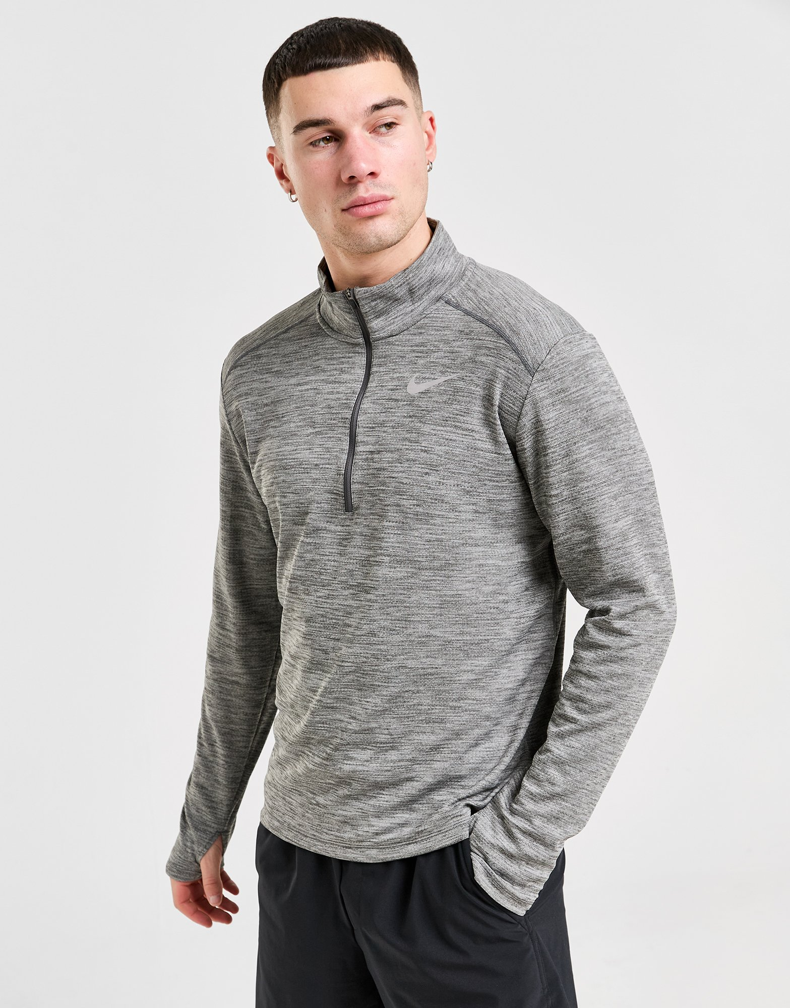 Nike Haut de survêtement Pacer Hybrid 1/2 Zip Homme
