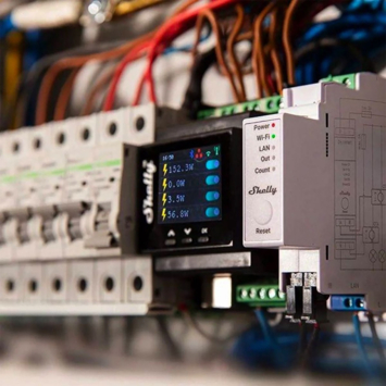 Shelly Pro EM-50 slimme energiemeter WiFi Bluetooth DIN-rail (2-kanalen)