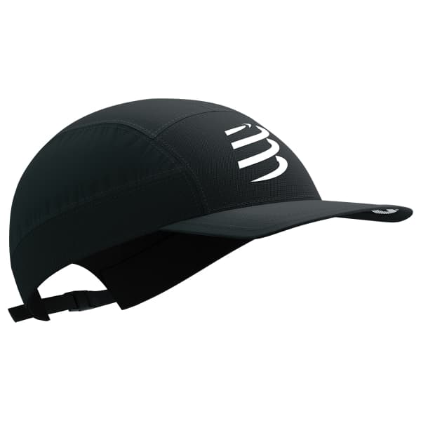 Casquette trail COMPRESSPORT 5 PANEL LIGHT CAP BLACK