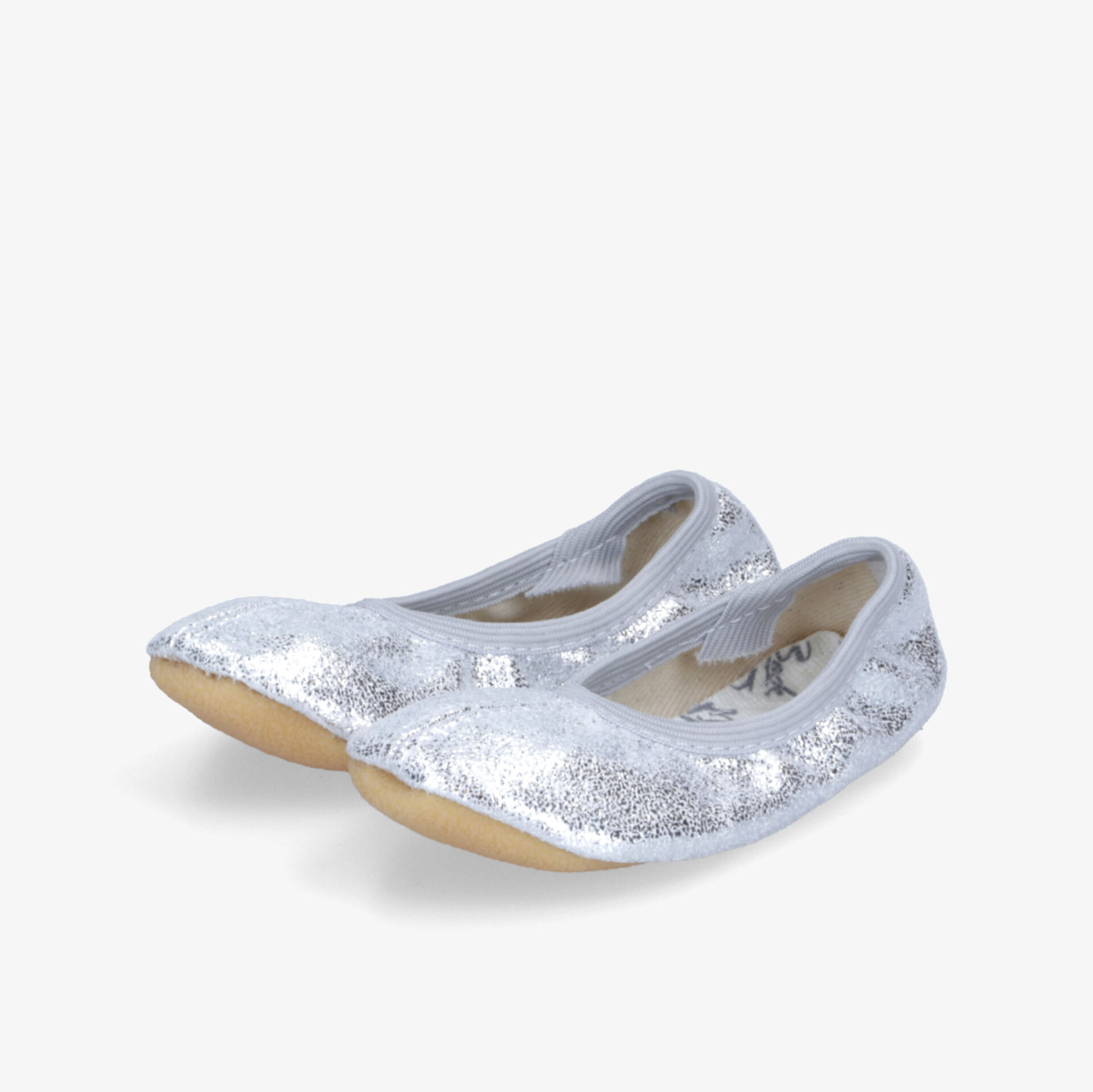 Beck Kinder Turnschläppchen silber