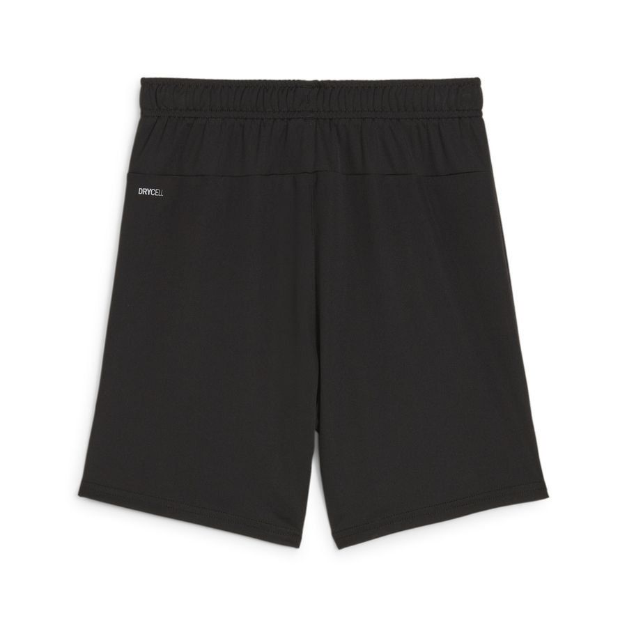 PUMA Short de Foot teamGOAL - Noir/Jaune Enfant