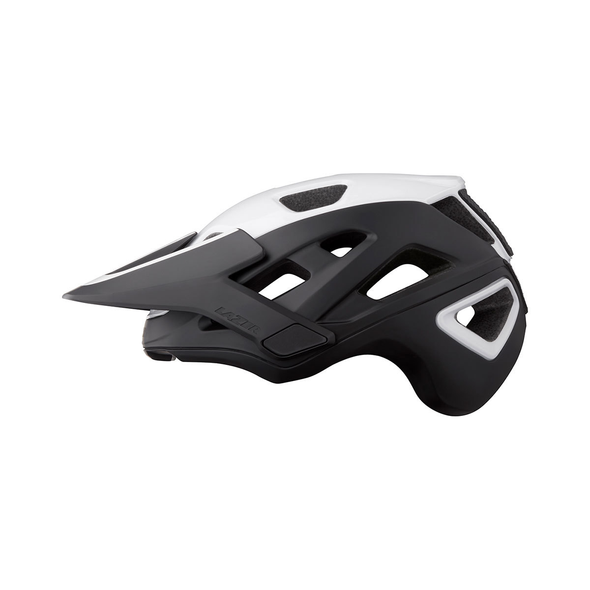 Lazer Jackal KinetiCore MTB Fietshelm Wit/Zwart
