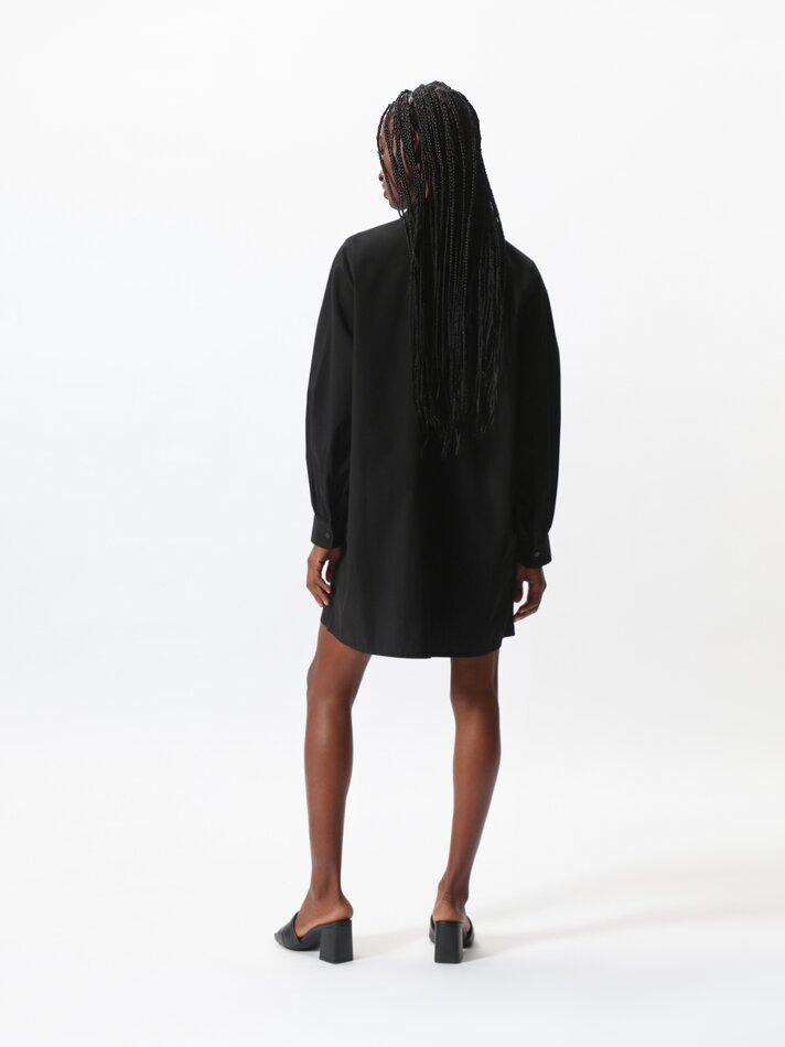 Vestido camisa - Preto
