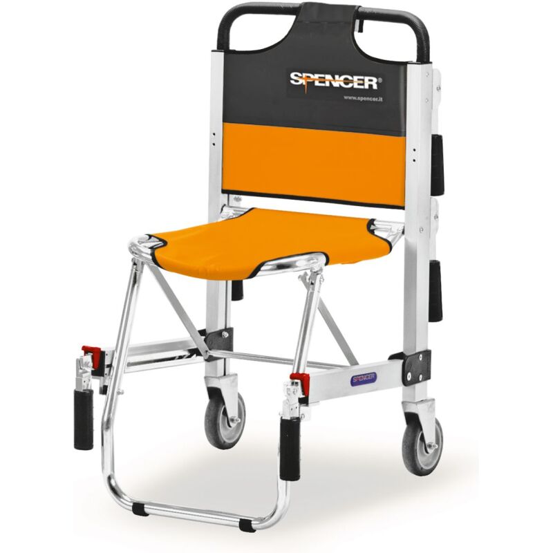 Chaise d'évacuation ERGO - 2 roues   - Sans accoudoirs