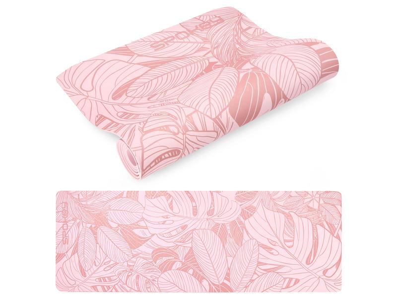 SPOKEY Yogamatte Leaf 183 x 61 x 0.4 cm Rutschfeste Yogamatte sorgt für Stabilität bei den Übungen