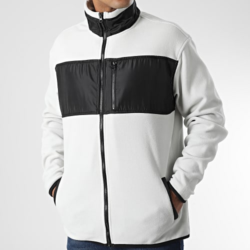 Veste Zippée Polaire TB5533 Gris Noir