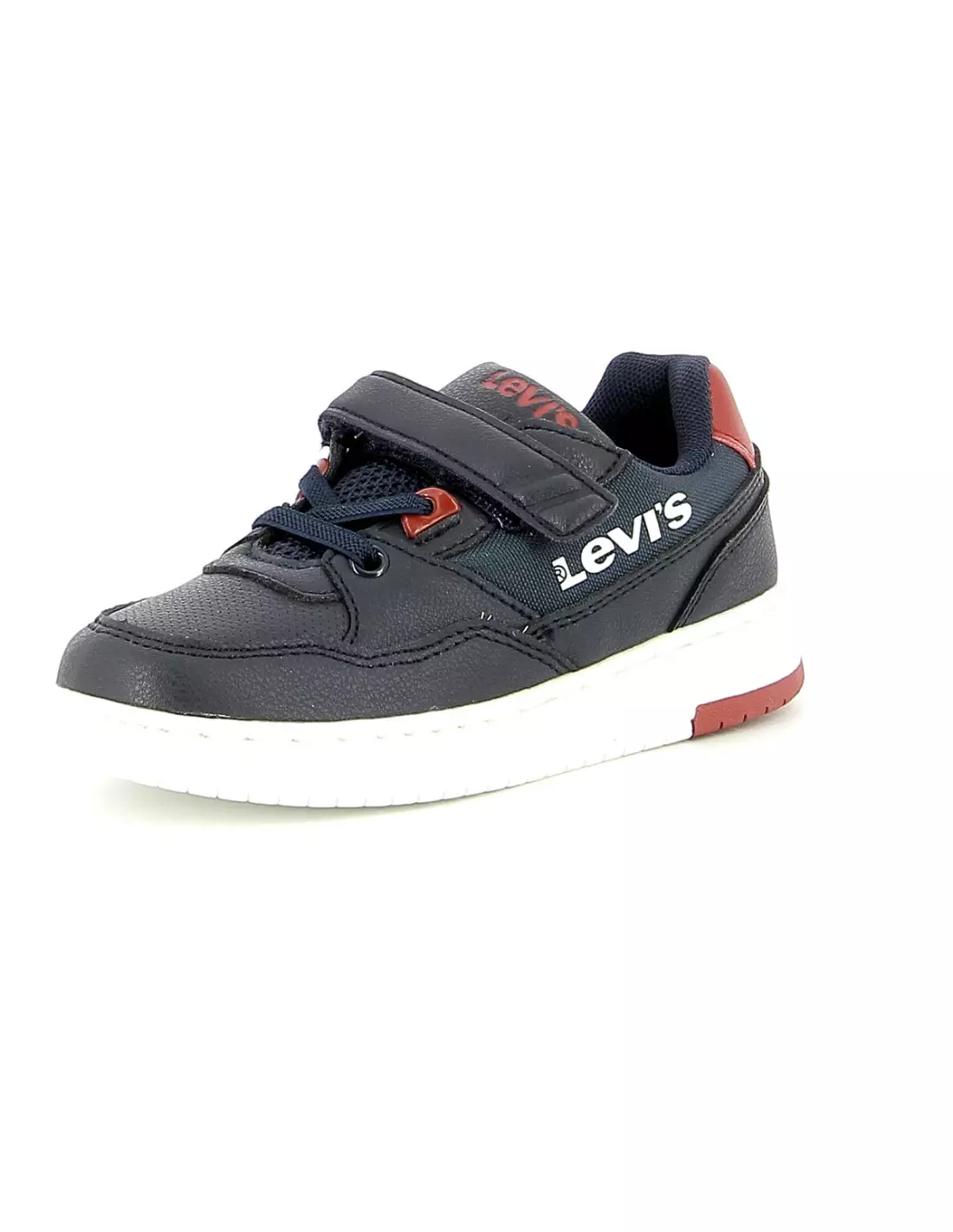 LEVIS SHOT VIRV0010T NAVY RED - Sneakers Navyred