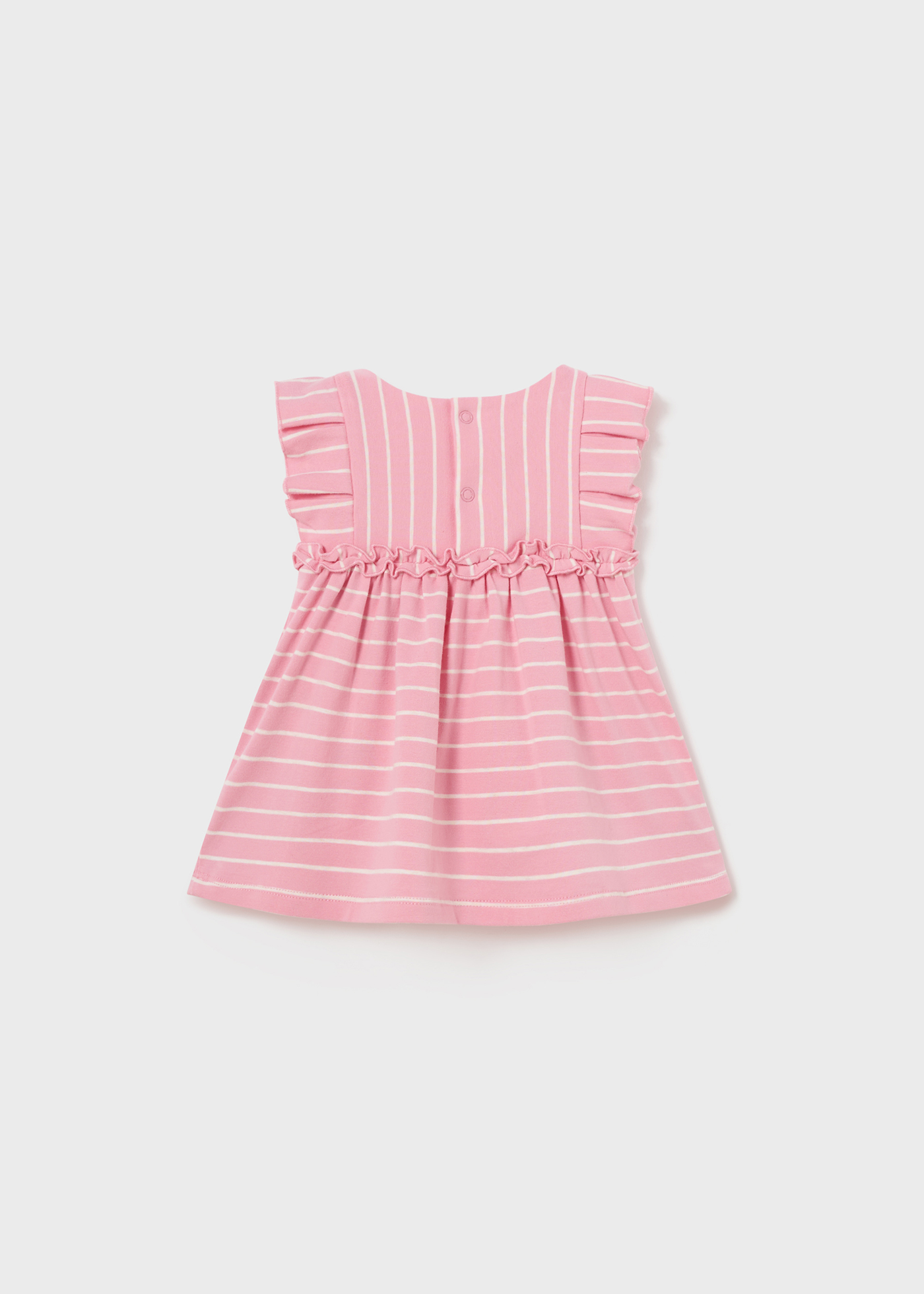 Vestido Better Cotton para recém-nascido com estampa de milho