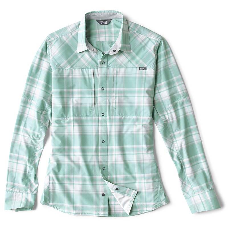 Chemise Manches Longues Homme Orvis Pro Stretch Shirt Marineplaid - Bleu