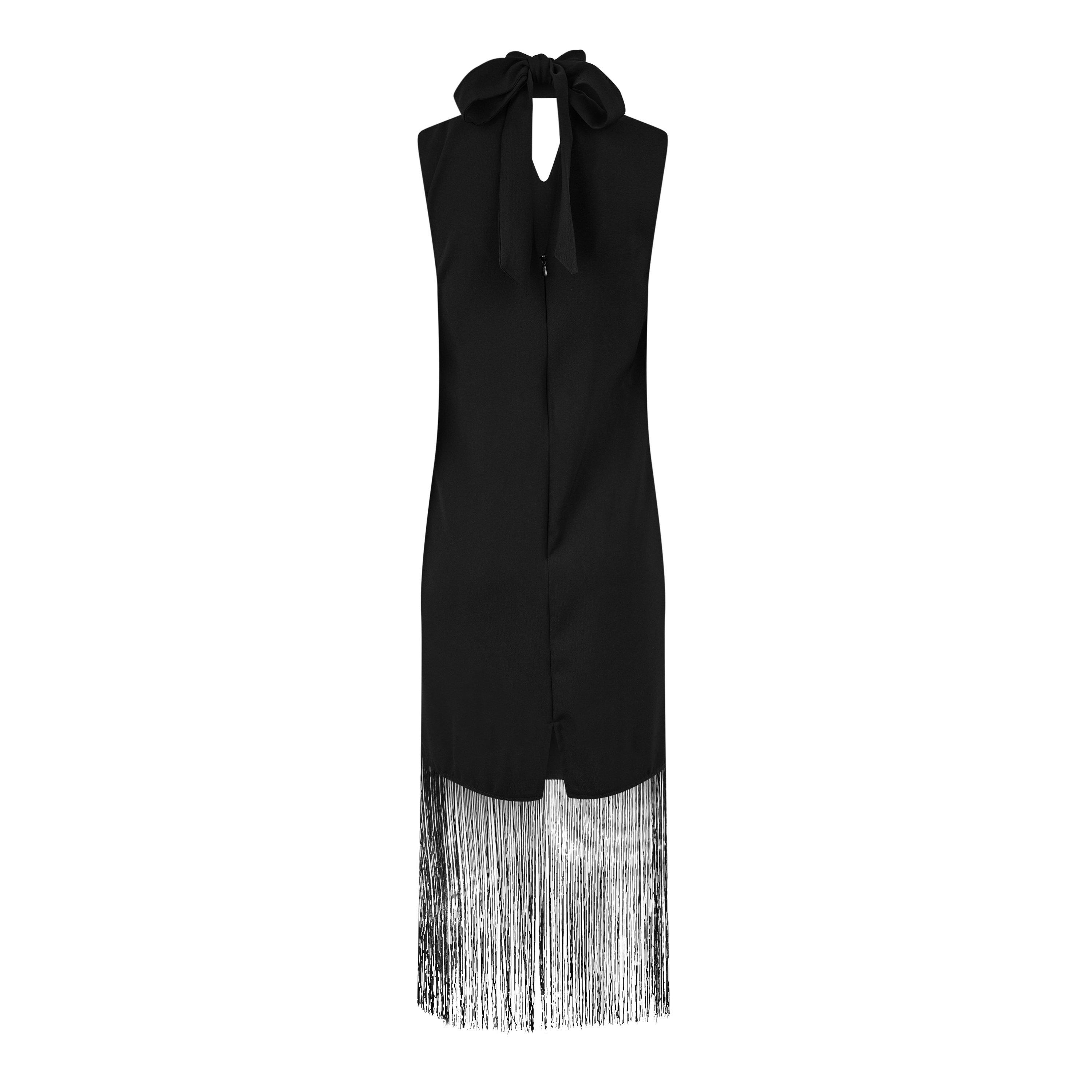 Biba Fringe Hem Dress