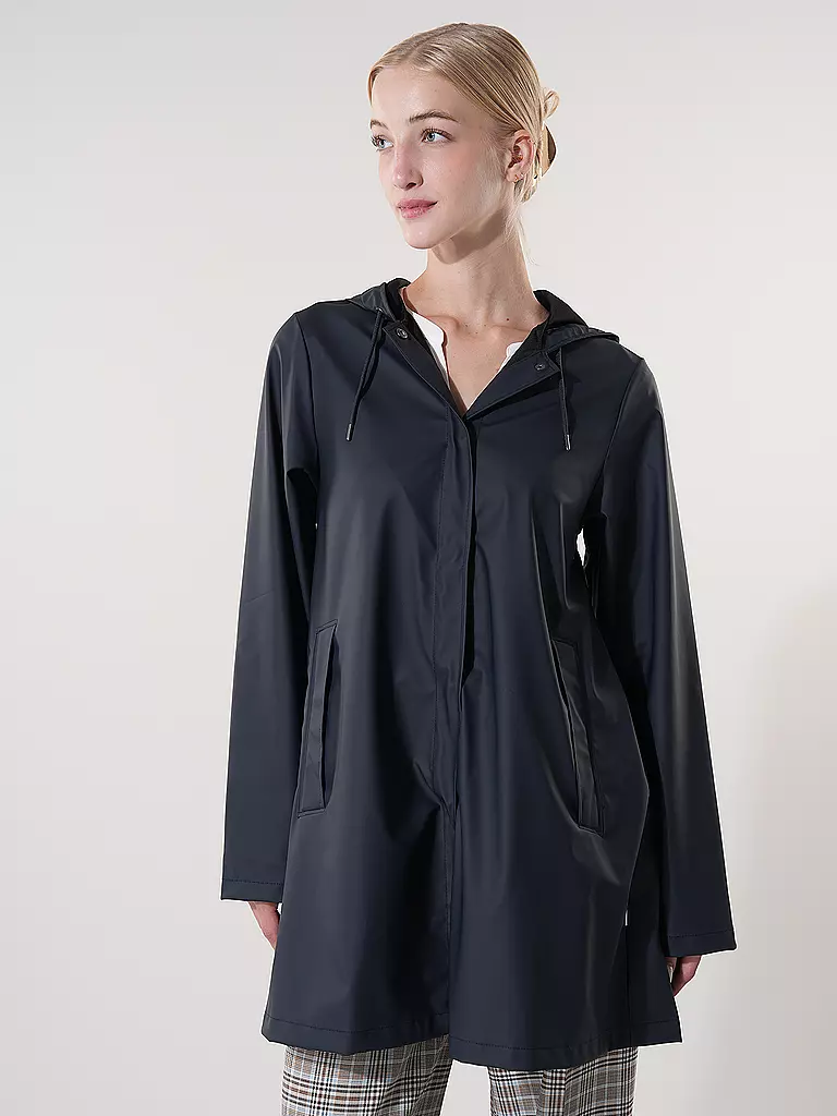 RAINS Regenjacke dunkelblau