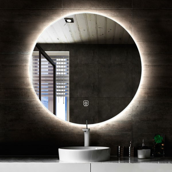 Saniclear Circle ronde spiegel met LED verlichting 70cm incl. spiegelverwarming