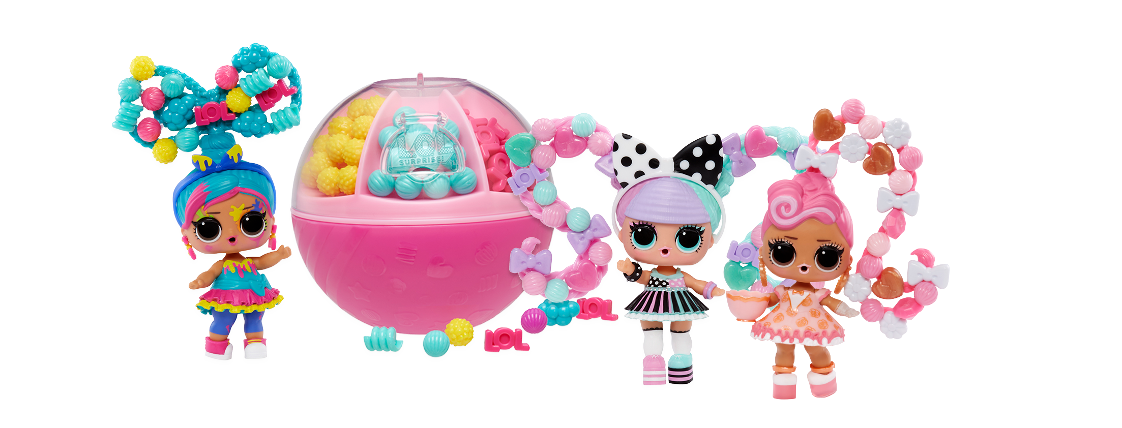 L.O.L. Surprise ! - Make-A-Hairstyle Tots Asst
