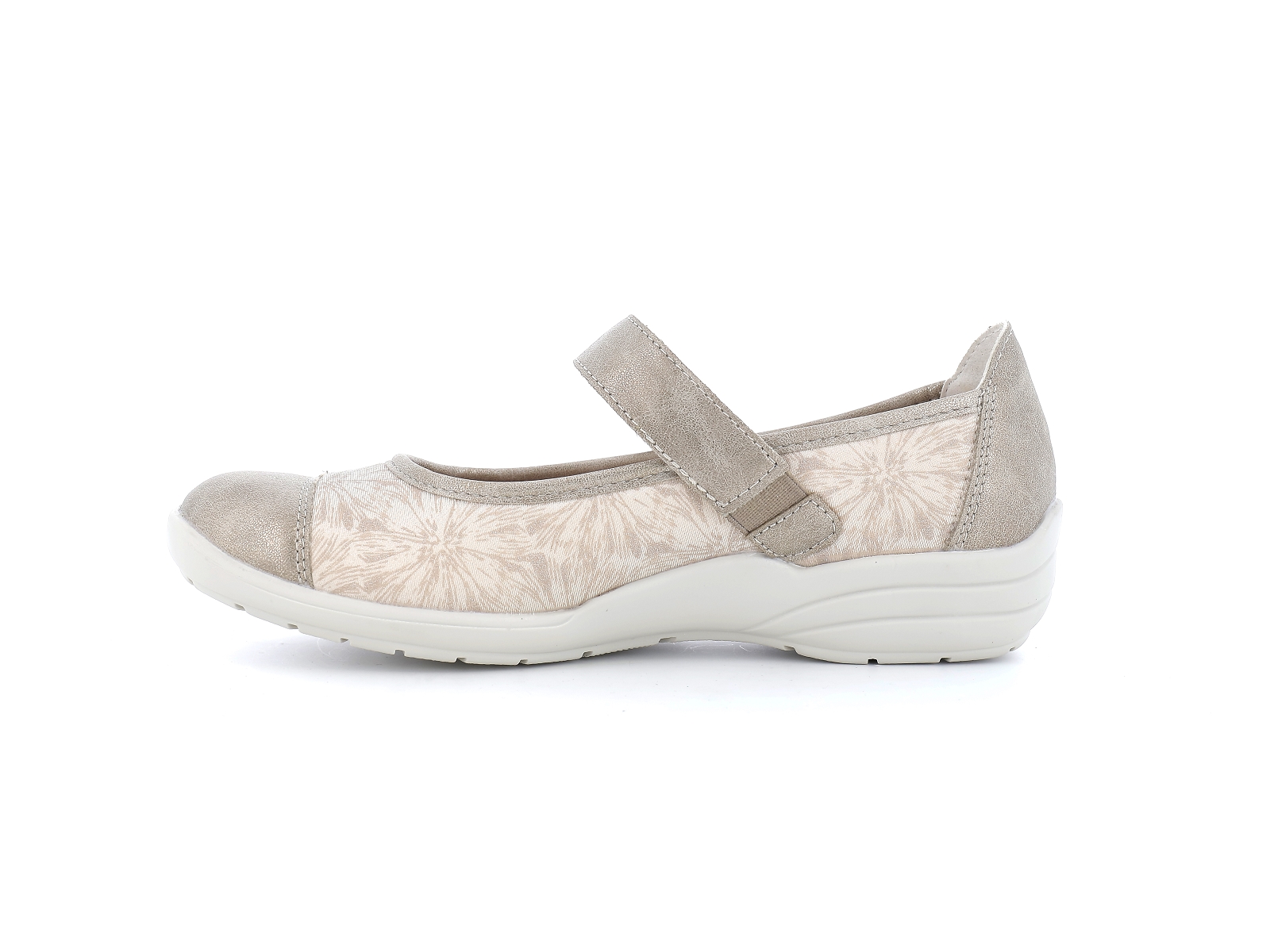 Remonte-R7627 Matières combinées Beige Or