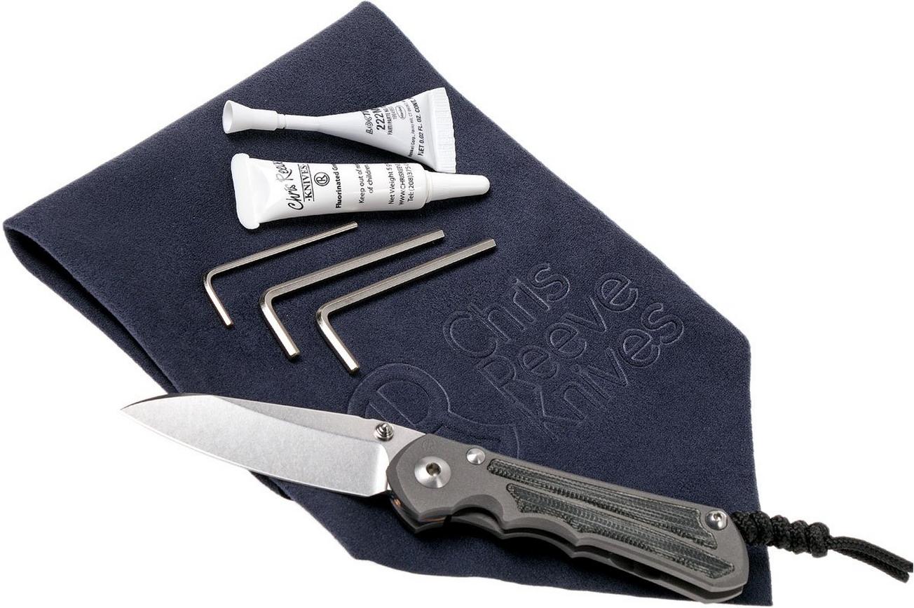 Chris Reeve Small Inkosi Insingo Black Micarta Inlays SIN-1028 zakmes