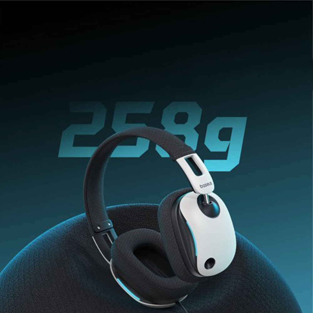 Goplay 1  Gaming USB Kopfhörer Over-Ear Surround Sound Headset mit Mikrofon - Weiss