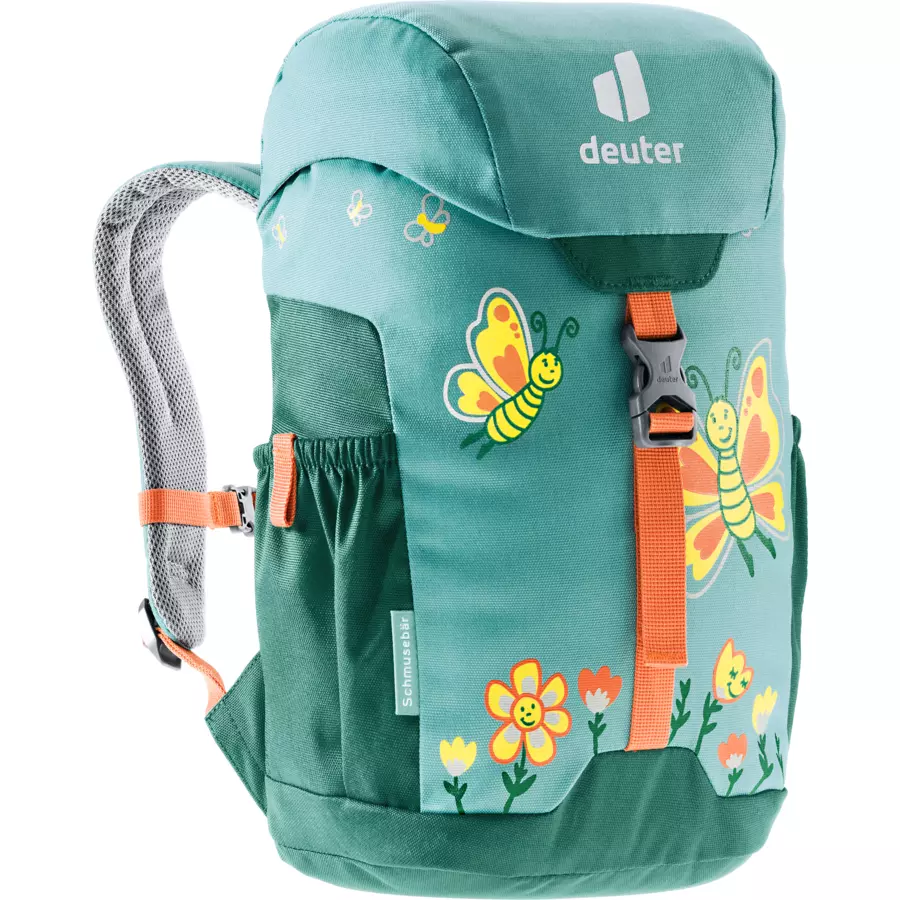 deuter Kinderrucksack Schmusebär Dustblue Alpinegreen