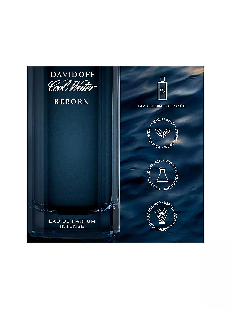 DAVIDOFF Cool Water Reborn Eau de Parfum Intense for Men 50ml keine Farbe