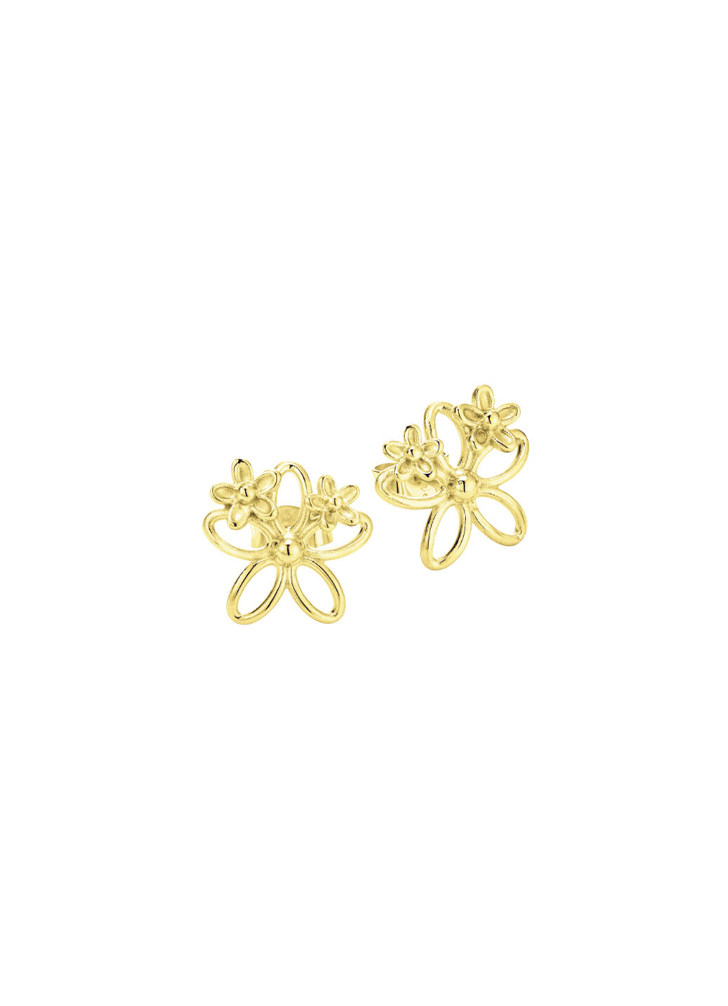 Filigrane Ohrstecker im Blumendesign