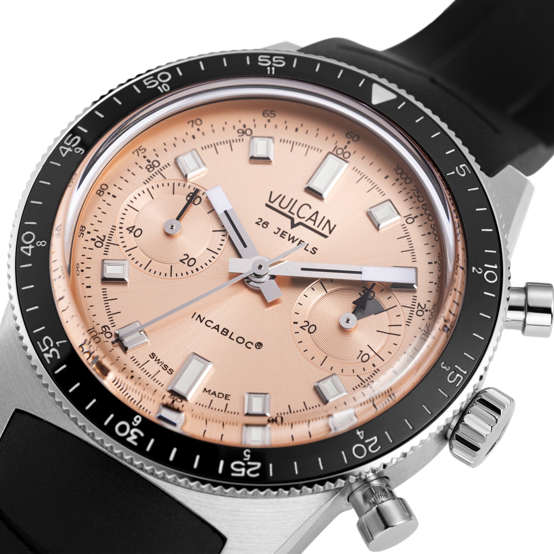 Vulcain Skindiver Chronograph Salmon Limited Edition